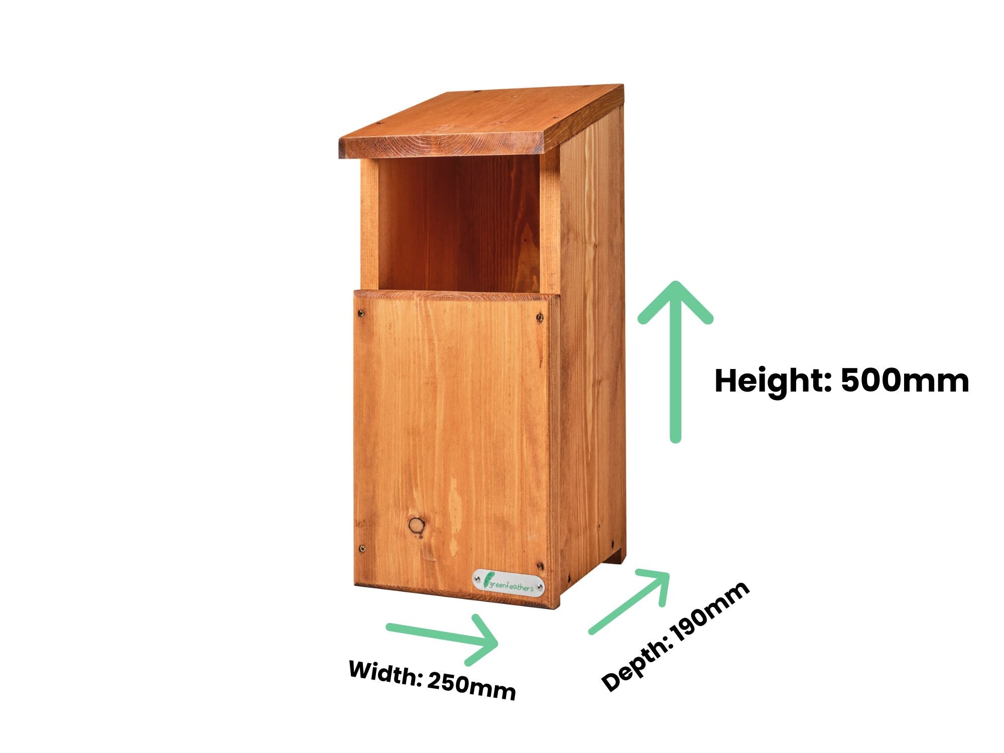Handmade Wooden Owl Box