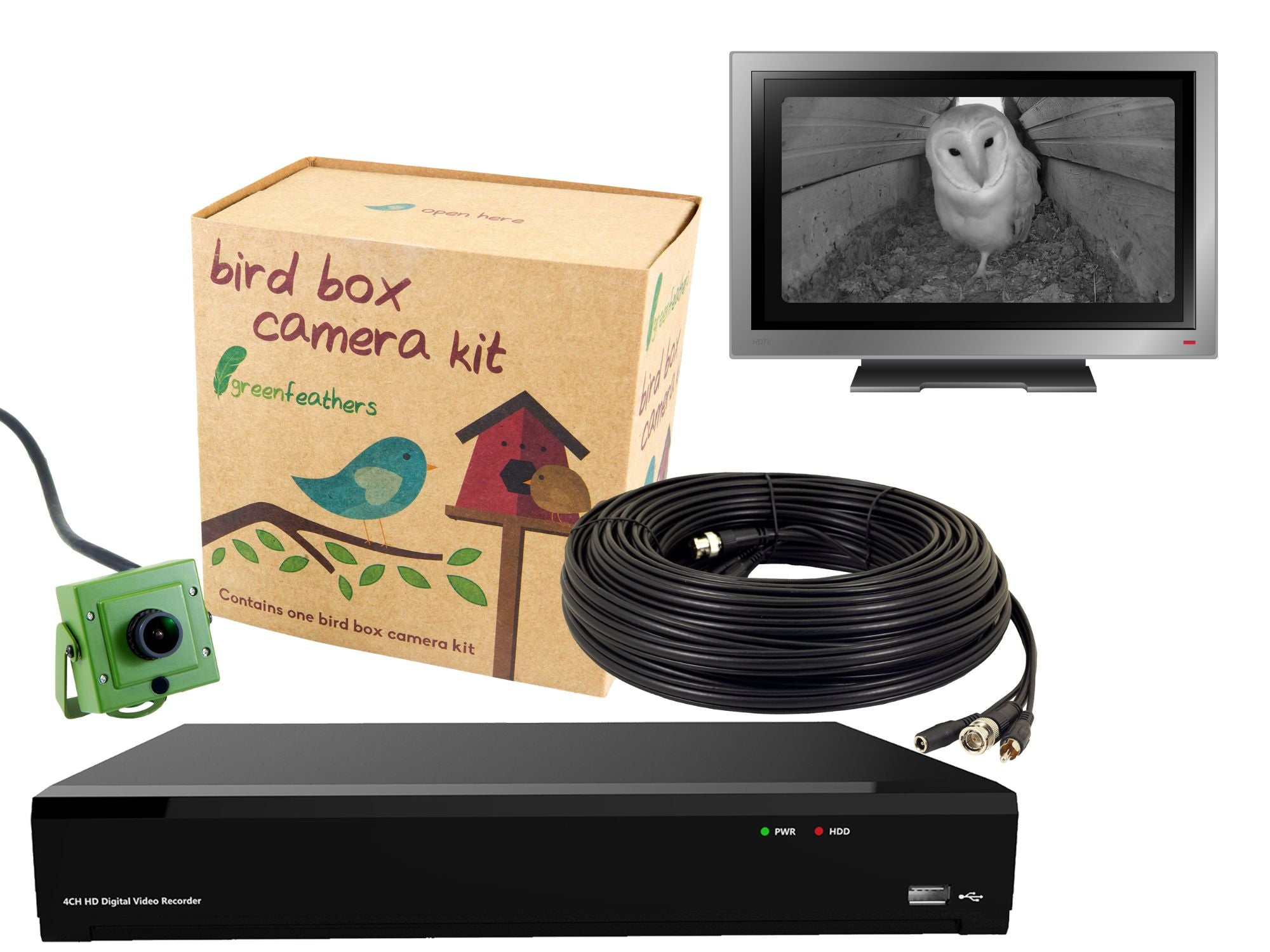 Bird Box & Wildlife 4K Camera Recorder Pack