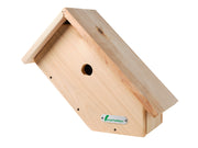Handmade Wooden Side View Bird Box