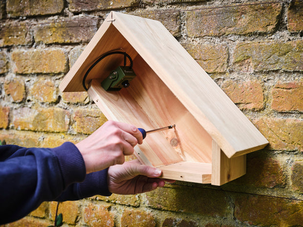how to mount side view nesting box