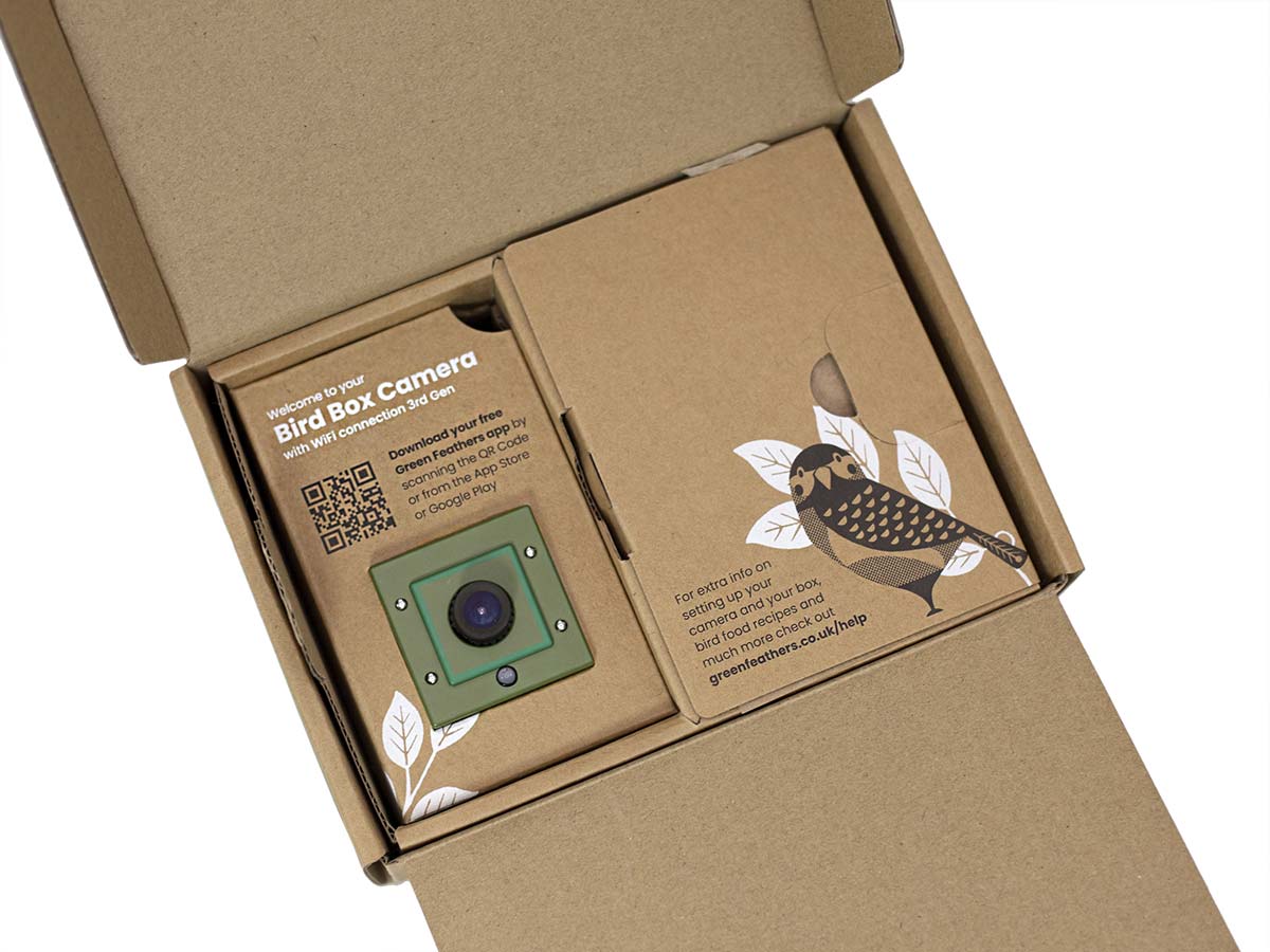 Look inside Wifi Nest Box camera box